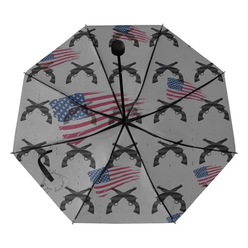 American Theme print 33A272CC-E0B9-4F3E-8D91-1D10085057D4 Anti-UV Foldable Umbrella (Underside Printing) (U07)