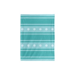 Stripes and Dots Baby Blanket 30x40 Baby Blanket 30"x40"
