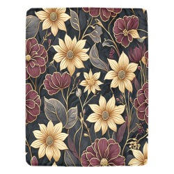 Fabulous Florals 20 Ultra-Soft Micro Fleece Blanket 54''x70''