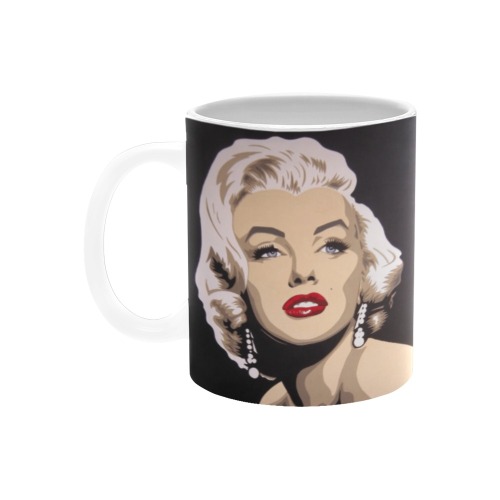 Marilyn Monroe Classic Style Custom White Mug (11OZ)