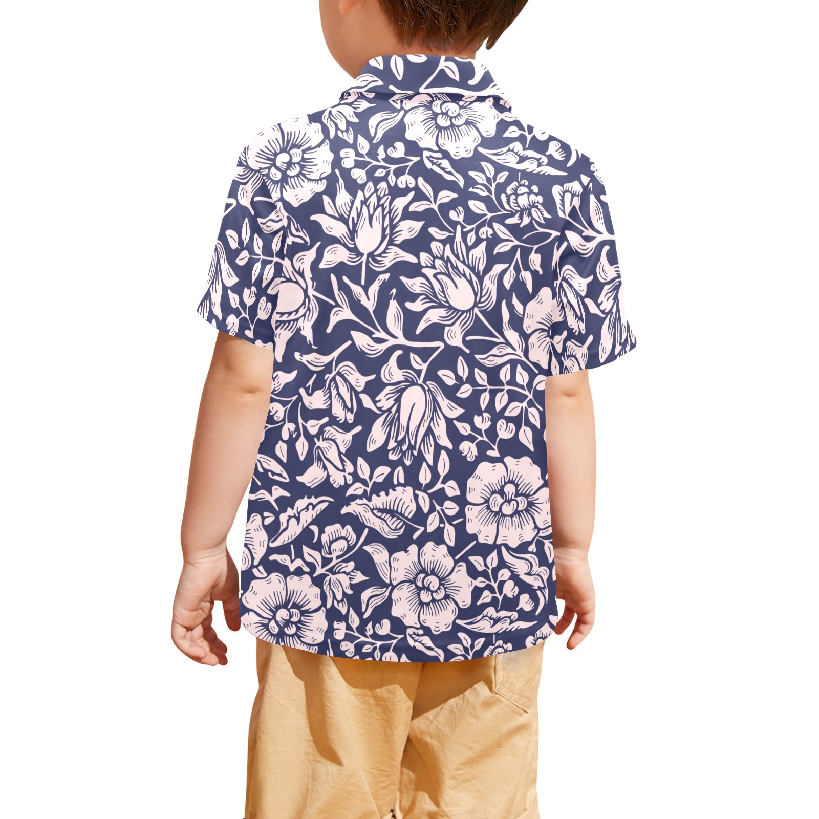 Shirt Little Boys' All Over Print Polo Shirt (Model T55)