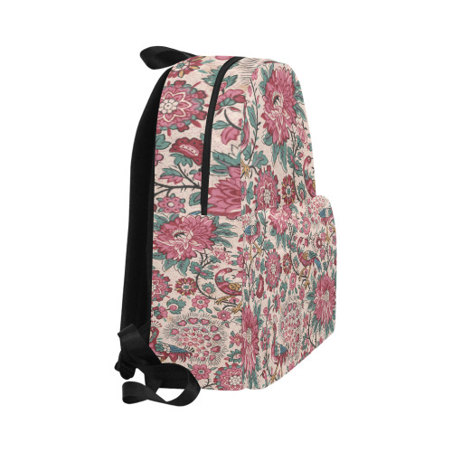 Vintage flowers and birds Unisex Classic Backpack (Model 1673)