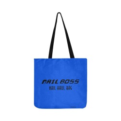 Blue Nail Shopping Bag Reusable Shopping Bag Model 1660 (Two sides)