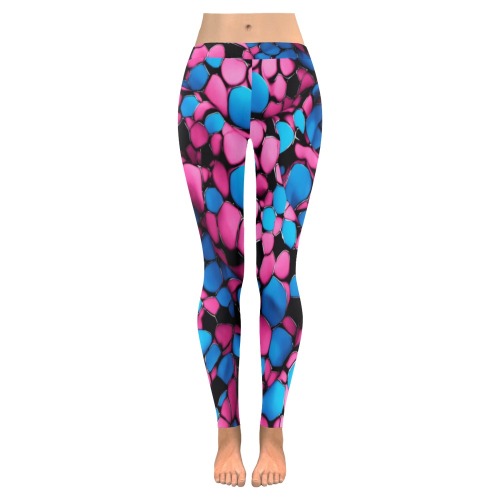 3d black pink and bleu