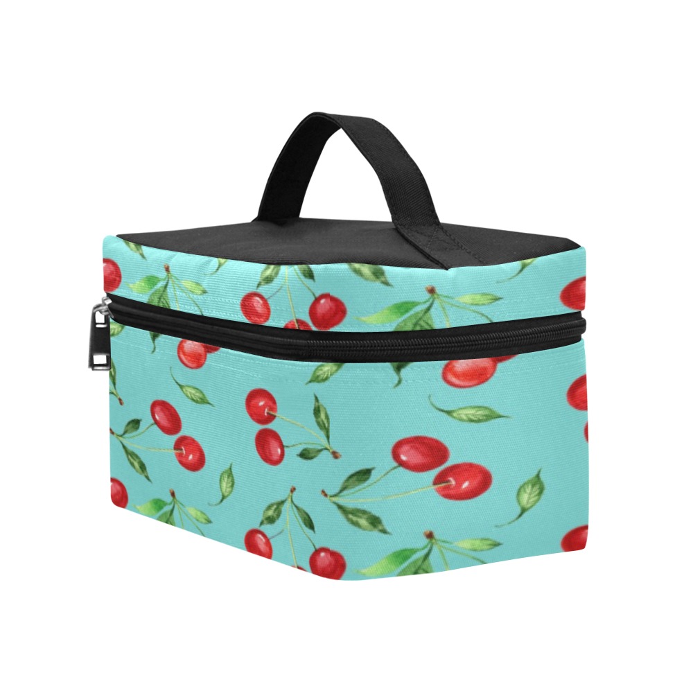 Cherries Cosmetic Bag/Large (Model 1658)