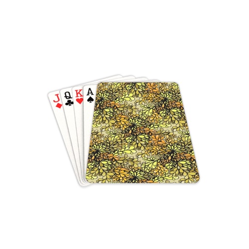 Citrus Splash - Small Pattern Playing Cards 2.5"x3.5"