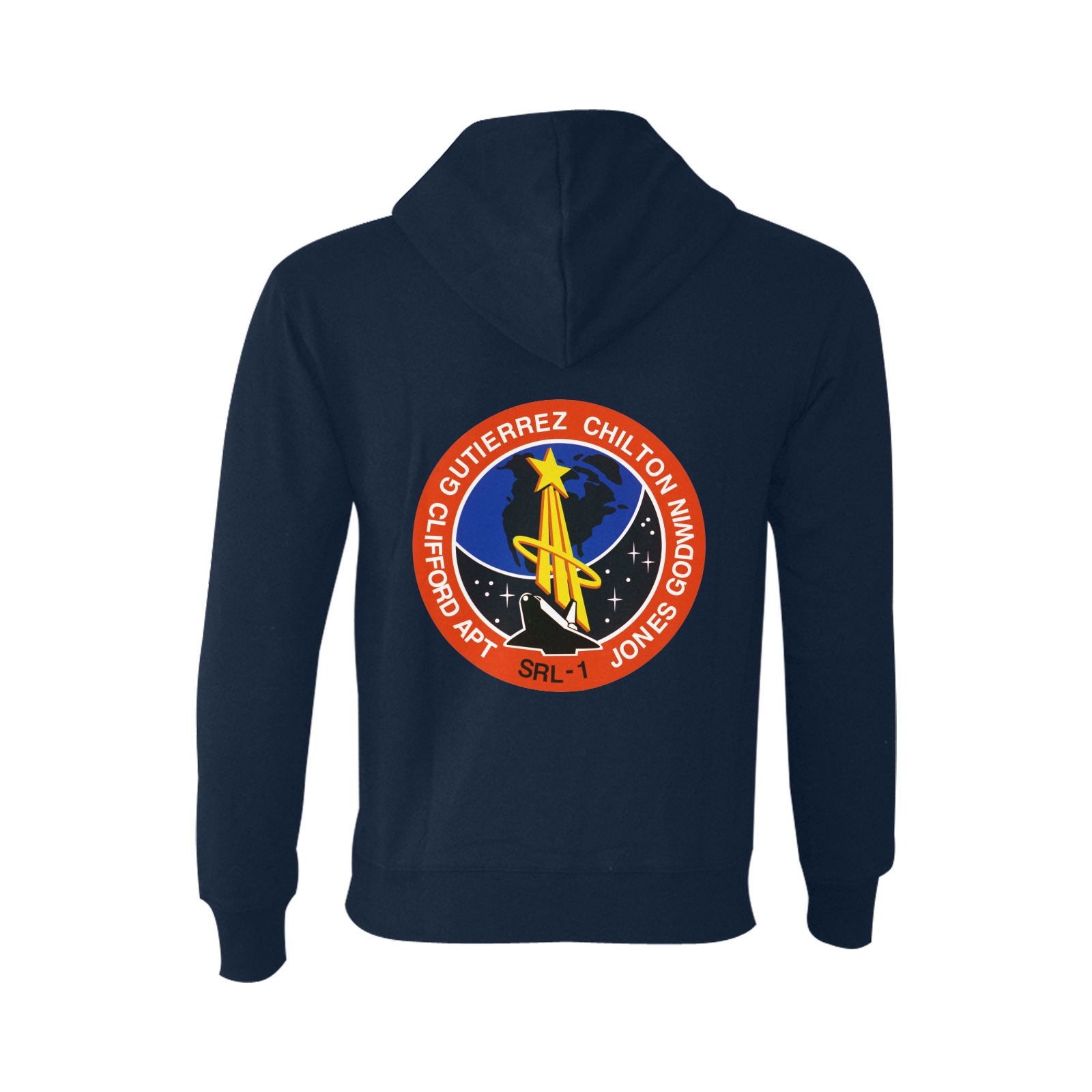 STS-59 PATCH Oceanus Hoodie Sweatshirt (NEW) (Model H03)
