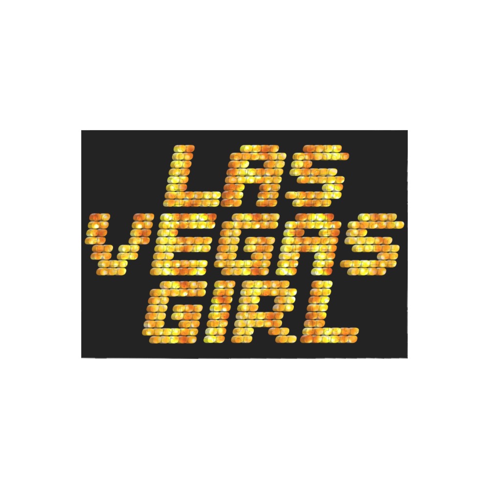 Las Vegas Girl Neon 300-Piece Wooden Photo Puzzles