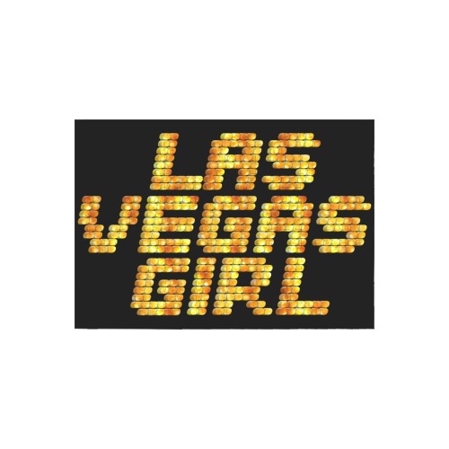 Las Vegas Girl Neon 300-Piece Wooden Photo Puzzles