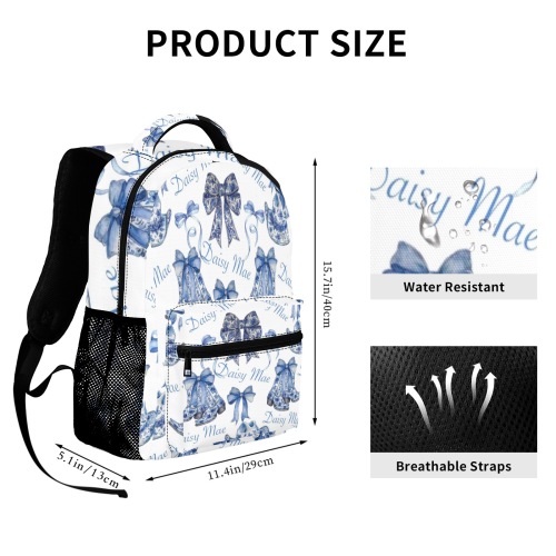 daisy backpack All Over Print Casual Backpack-Large