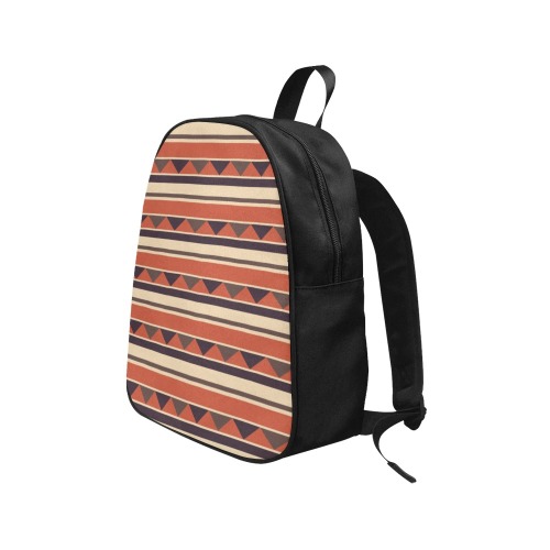 BALANCE TO SCHOOL Fabric School Backpack (Model 1682) (Medium)