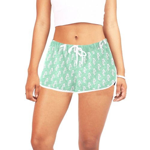 LLFxOWSE_ocean Women's All Over Print Relaxed Shorts (Model L19)