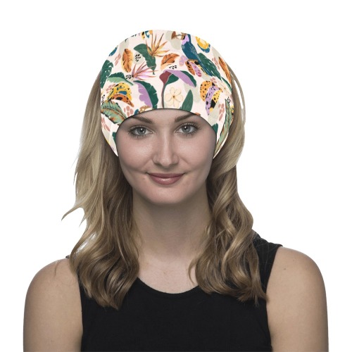 Toucans in wild tropical nature Multifunctional Headwear