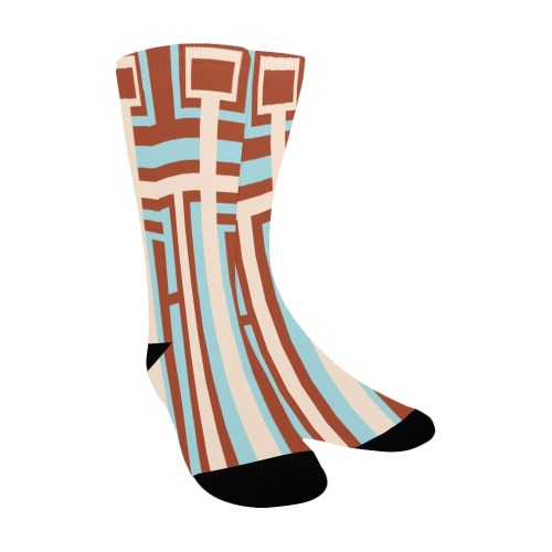 Model 1 Women's Custom Socks