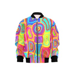 spirale Kids' Bomber Jacket with Pockets (Model H40)
