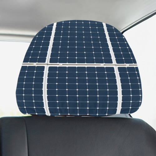 Sun Power Car Headrest Cover (Single)