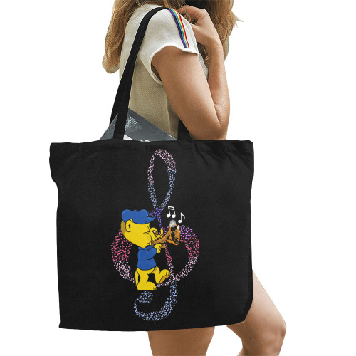 Ferald's Musical Rumpus! All Over Print Canvas Tote Bag/Large (Model 1699)