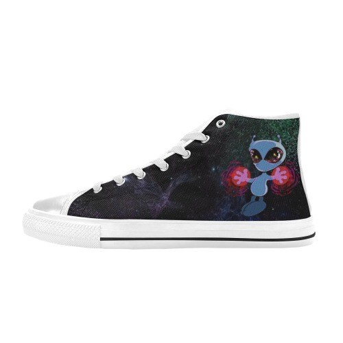 Qwiby High Top Canvas Shoes for Kid (Model 017)