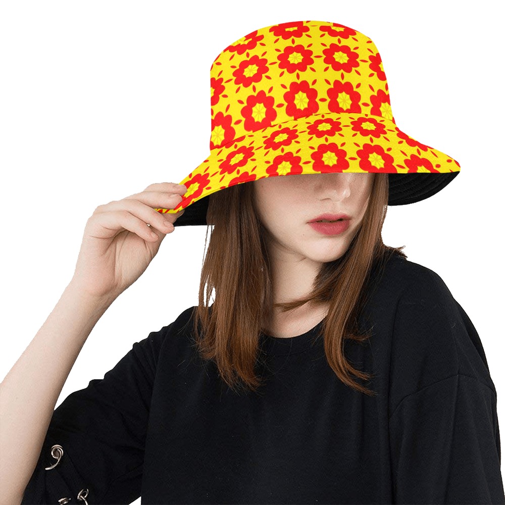 Amelia All Over Print Bucket Hat