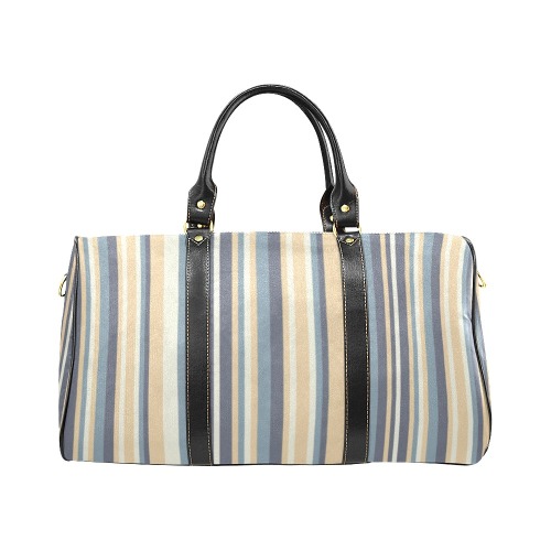 Classic Stripes Travel Bag New Waterproof Travel Bag/Large (Model 1639)