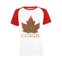 Canada Souvenir Raglan Shirt Men's Raglan T-shirt (USA Size) (Model T11)