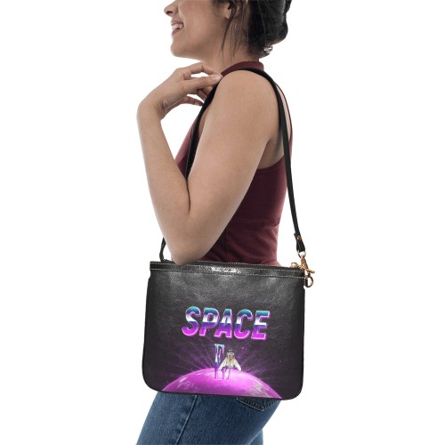 Space Collectable Fly Small Shoulder Bag (Model 1710)
