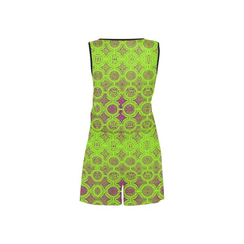 AFRICAN PRINT PATTERN 2 All Over Print Short Jumpsuit