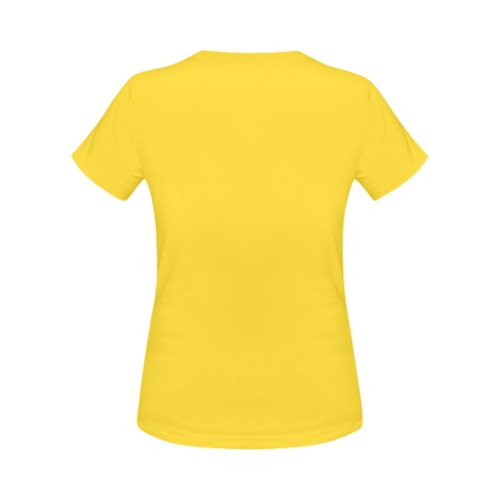Yeshua Tee Yellow Women Women's T-Shirt in USA Size (Front Printing Only)