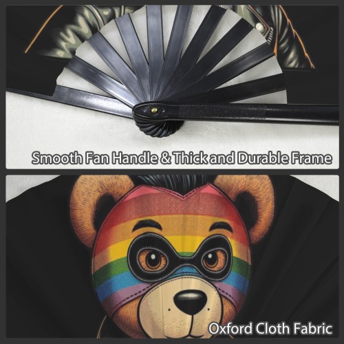 bär by Fetishworld Folding Clack Fan