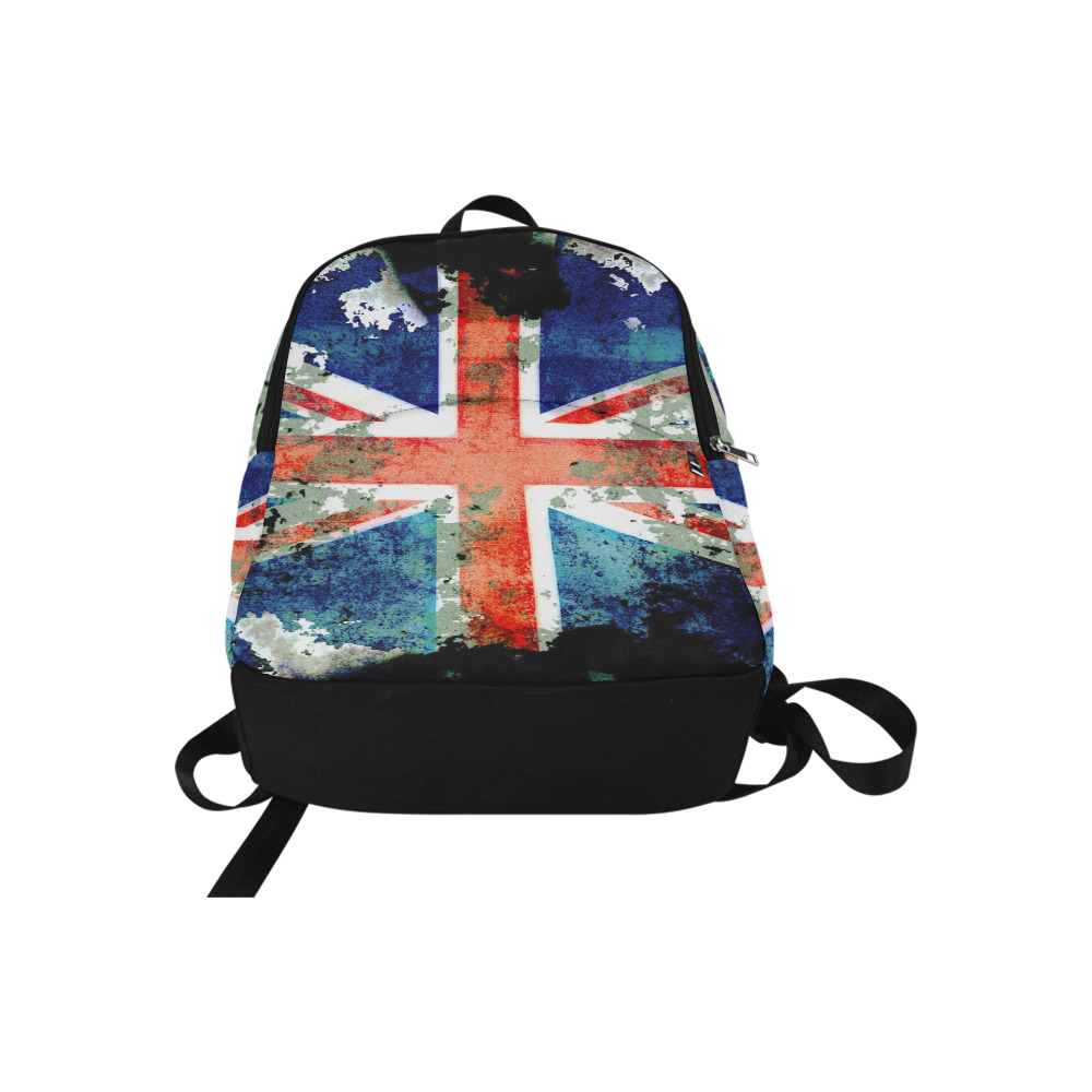 Extreme Grunge Union Jack Flag Fabric Backpack for Adult (Model 1659)