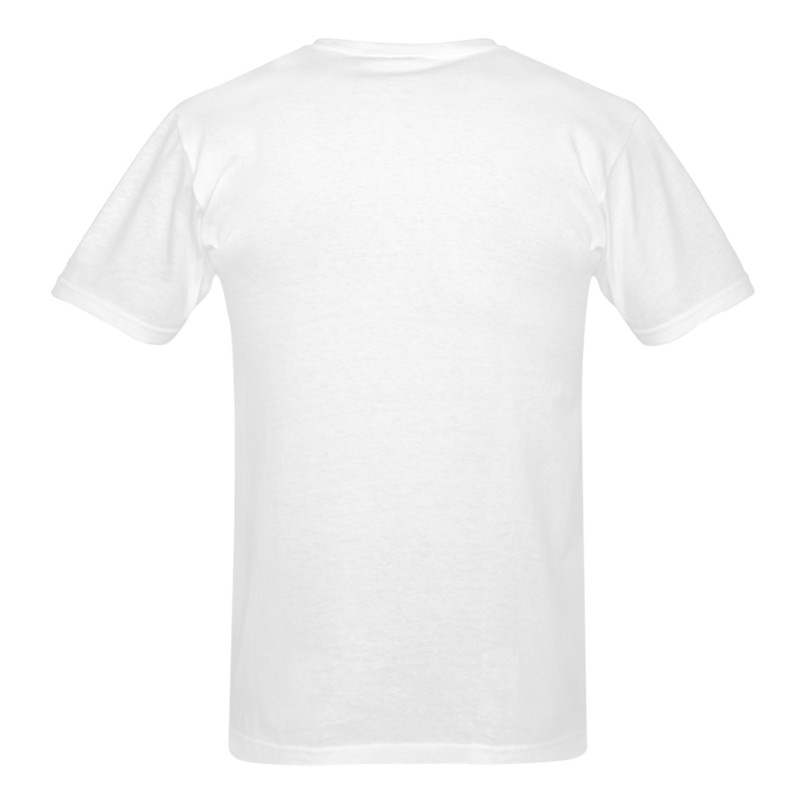 White - Men's Heavy Cotton T-Shirt (One Side Printing)