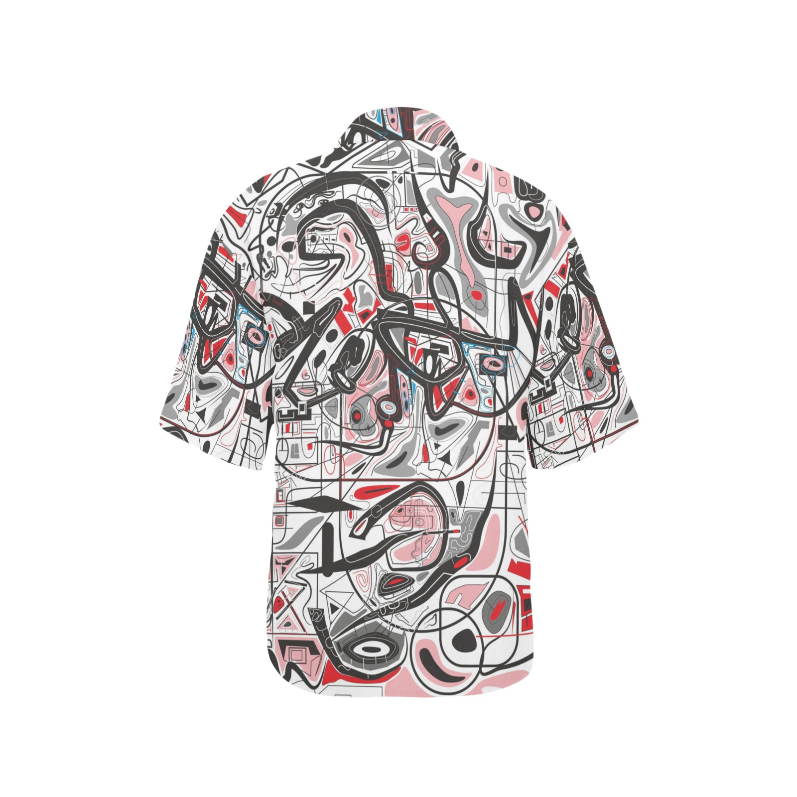 Model 2 All Over Print Hawaiian Shirt for Women (Model T58)