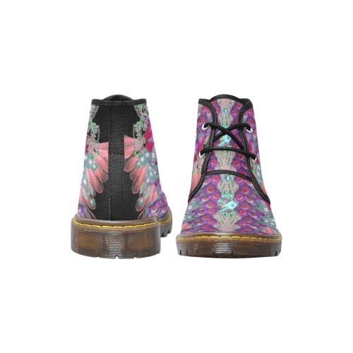 fee 4 Women's Canvas Chukka Boots (Model 2402-1)