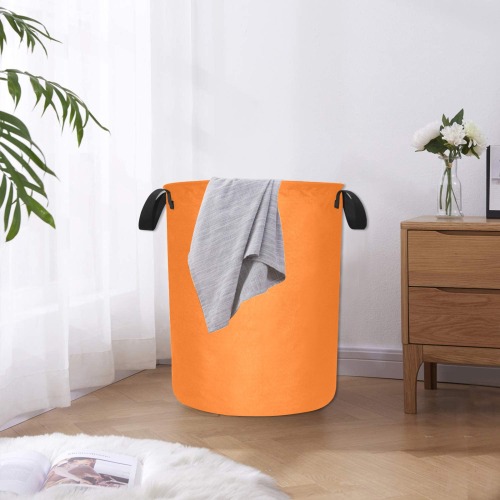 color pumpkin Laundry Bag (Large)