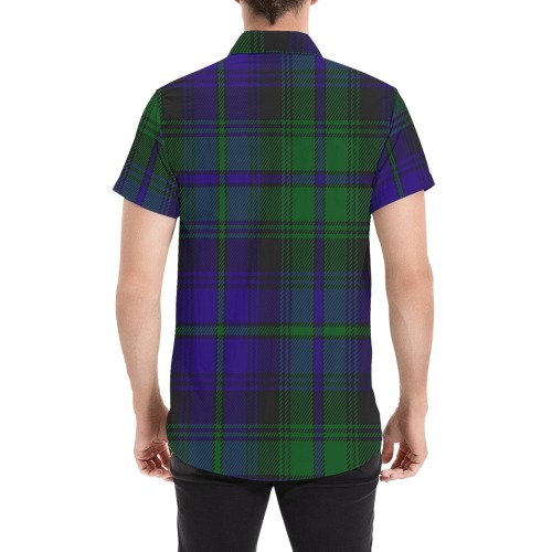 5TH. ROYAL SCOTS OF CANADA TARTAN Men's All Over Print Short Sleeve Shirt (Model T53)
