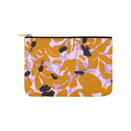 MODERN NATURE LEAVES SPD BR4 Carry-All Pouch 9.5''x6''