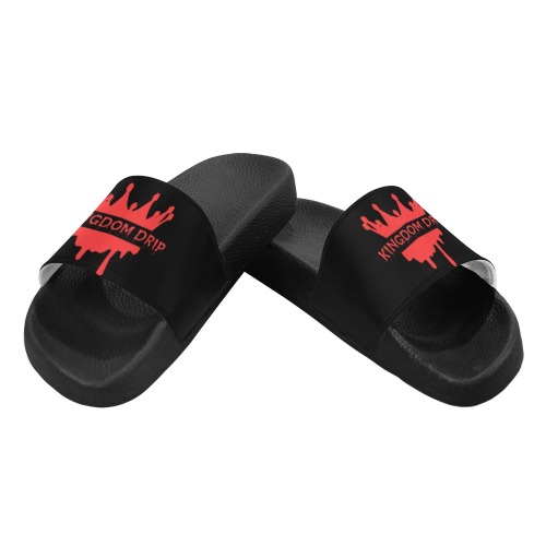 Kingdom Drip Men Slides Men's Slide Sandals (Model 057)