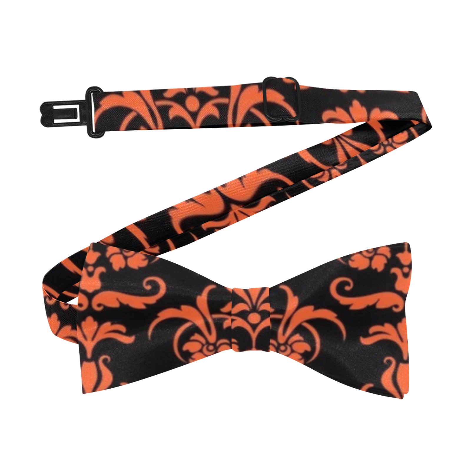 Halloween Damask Custom Bow Tie