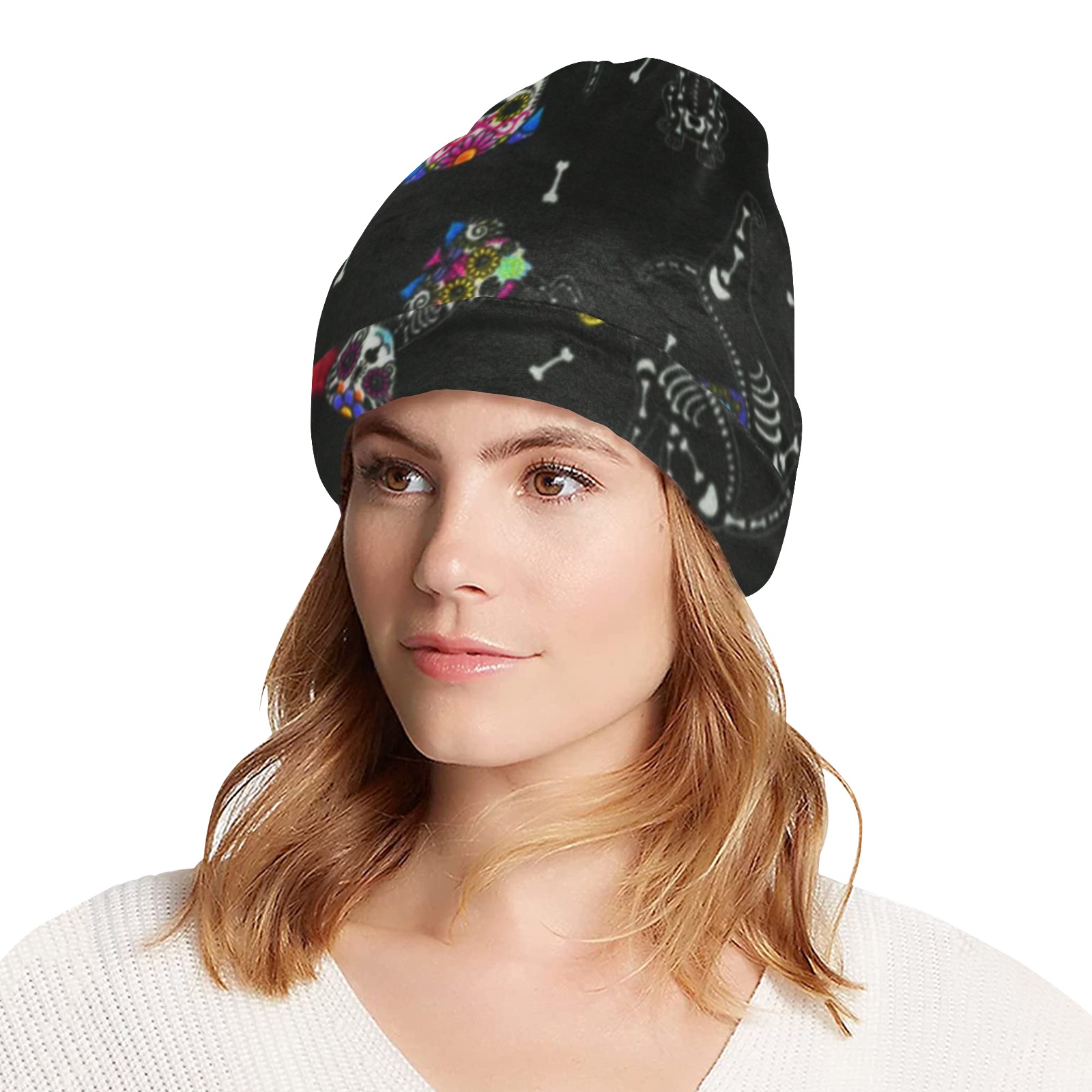 bb ngxr All Over Print Beanie for Adults