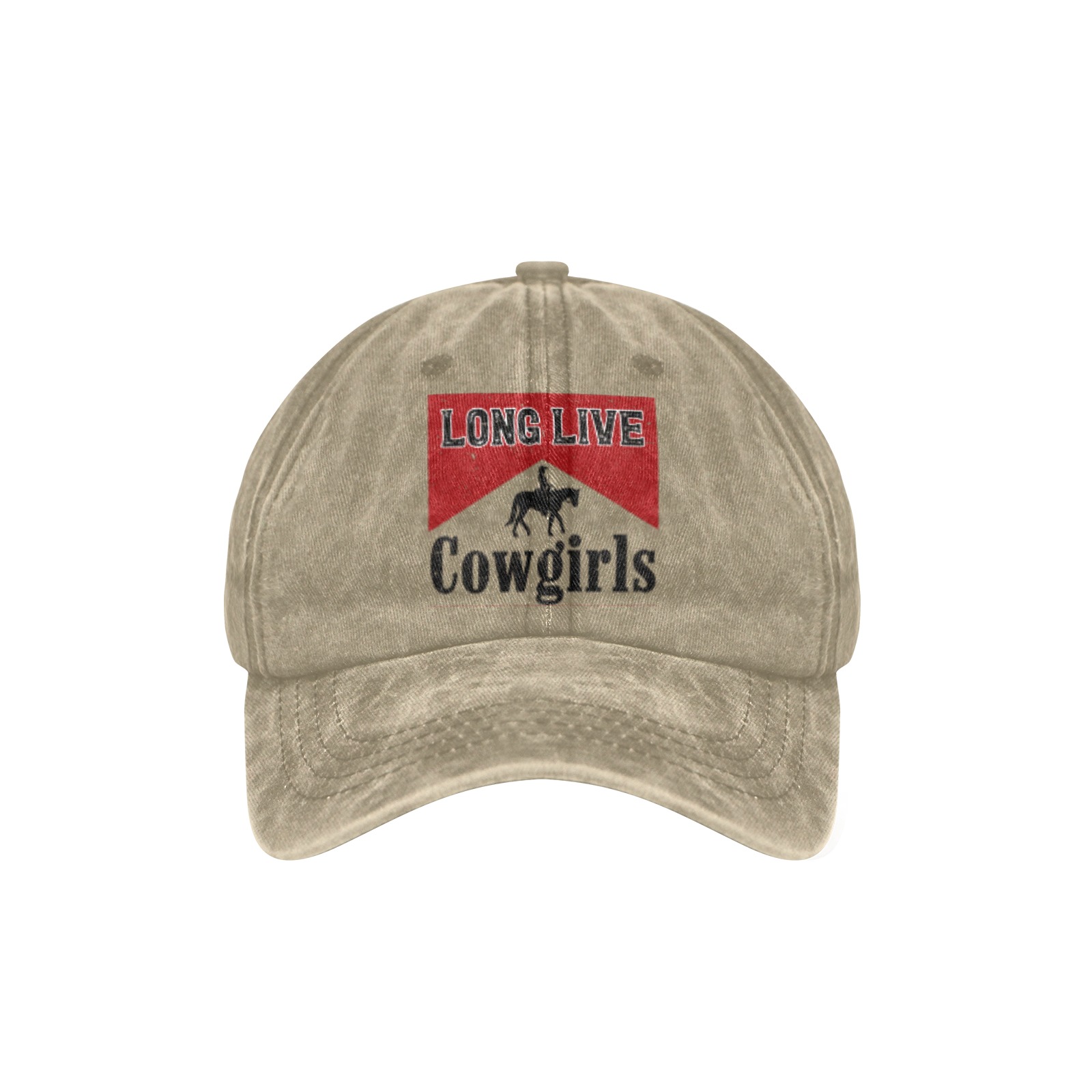 Long Live Cowgirls (T) Denim Cap