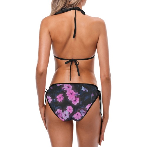 Flower summer Custom Bikini Swimsuit (Model S01)