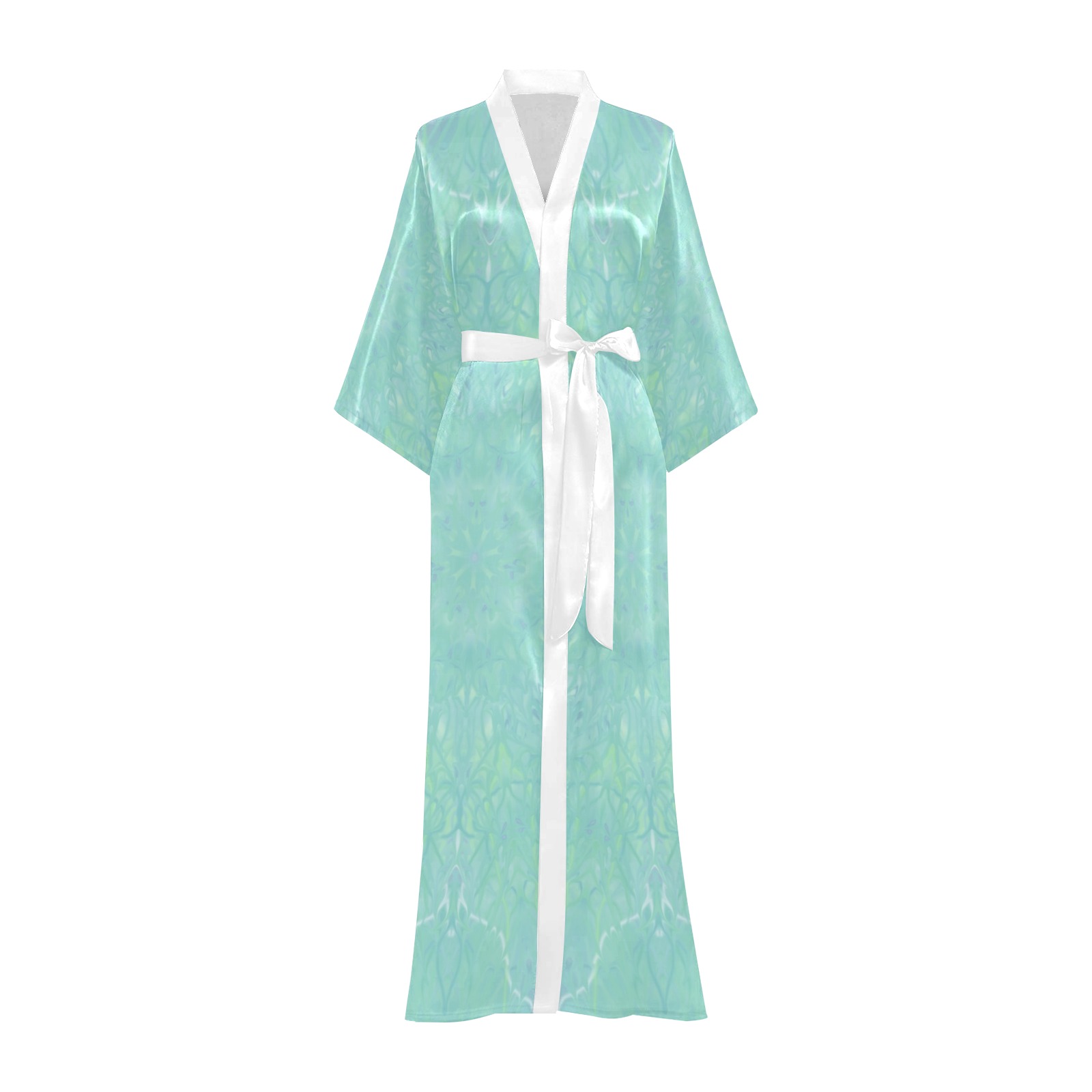 BLUE 45x65- 7 Long Kimono Robe