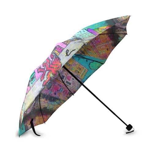 Braunschweig Pop Art by Nico Bielow Foldable Umbrella (Model U01)