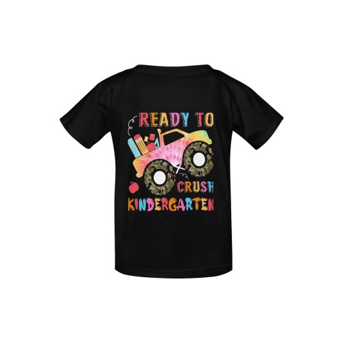 Ready to Crush Kindergarten First Day of School Kid's  Classic T-shirt (Model T22)