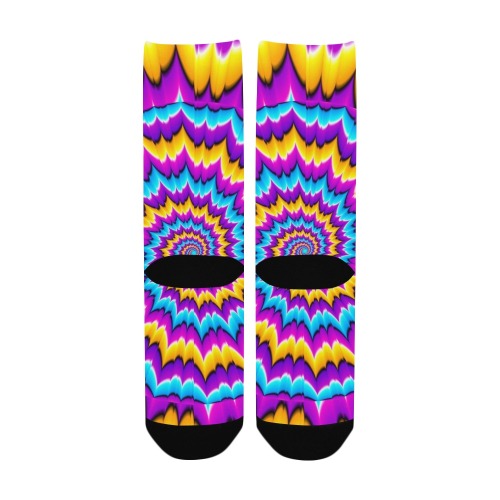 Colorful Growing Sphere Women's Custom Socks