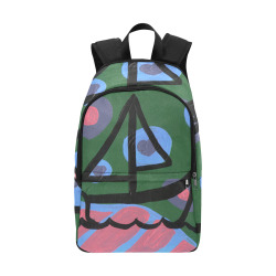 boat Fabric Backpack for Adult (Model 1659)