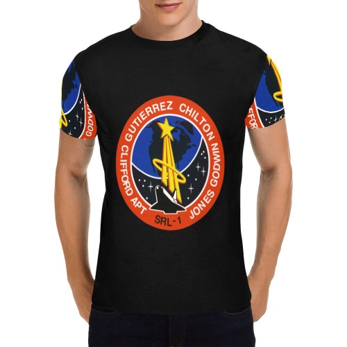 STS-59 PATCH All Over Print T-Shirt for Men (USA Size) (Model T40)