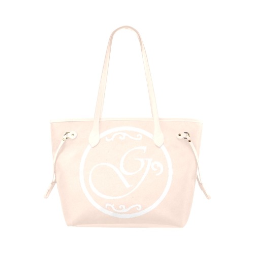 pink g.a.g Clover Canvas Tote Bag (Model 1661)