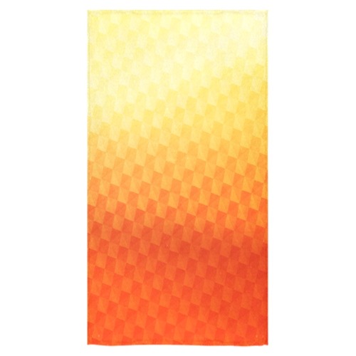 Yellow to Orange Fade Bath Towel 30"x56"
