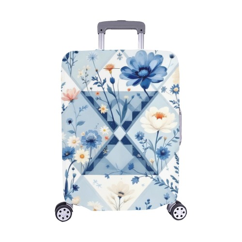 Blue and White Flower Pattern